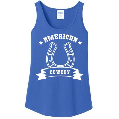 American Cowboy Vintage Ladies Essential Tank