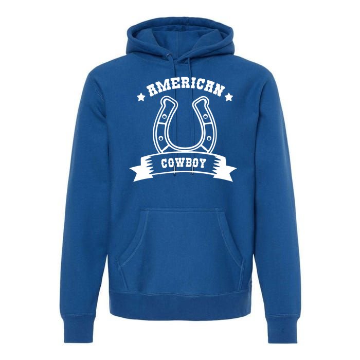 American Cowboy Vintage Premium Hoodie