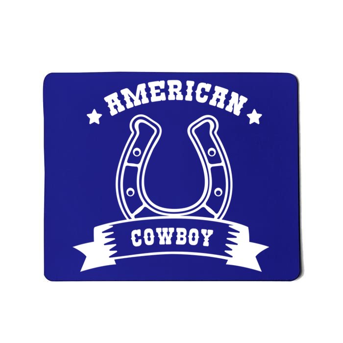 American Cowboy Vintage Mousepad