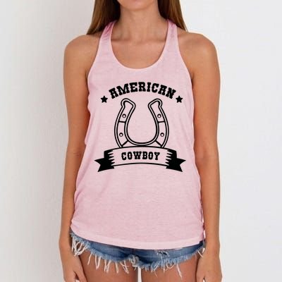 American Cowboy Vintage Women's Knotted Racerback Tank