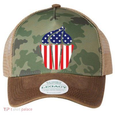 American Cupcake USA Flag Legacy Tie Dye Trucker Hat