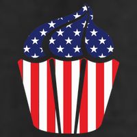 American Cupcake USA Flag 7 Panel Mesh Trucker Snapback Hat