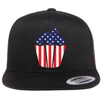 American Cupcake USA Flag Flatbill Hat