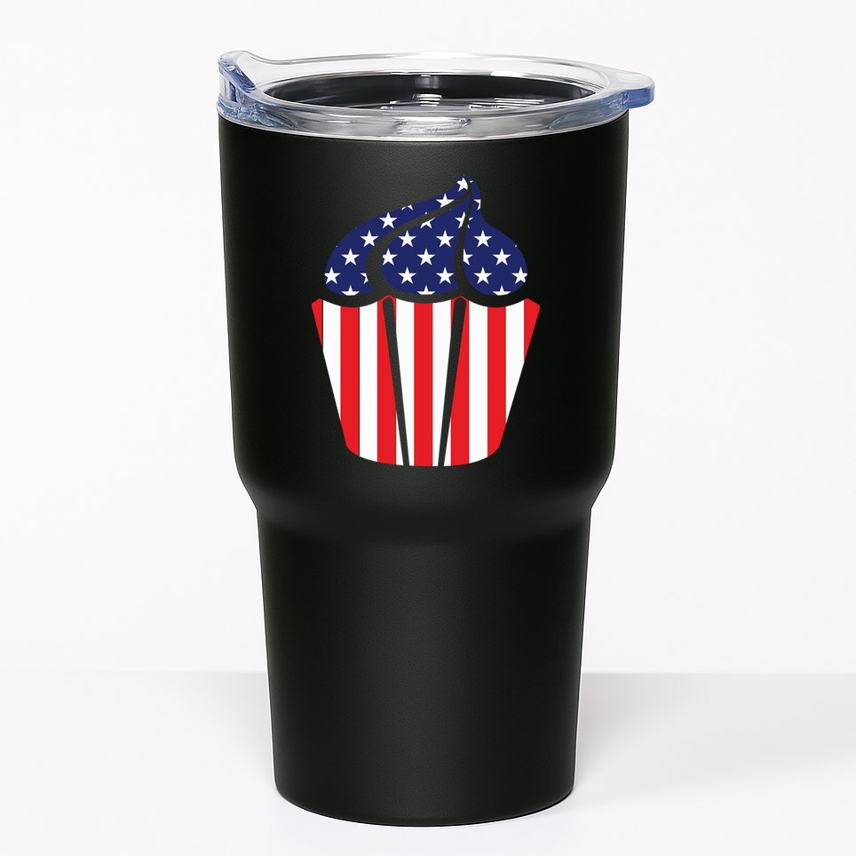 American Cupcake USA Flag Tumbler