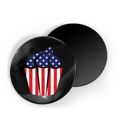 American Cupcake USA Flag Magnet