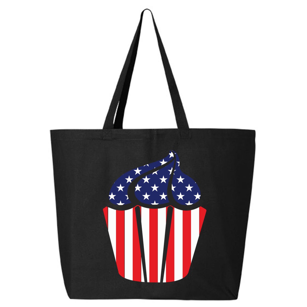 American Cupcake USA Flag 25L Jumbo Tote