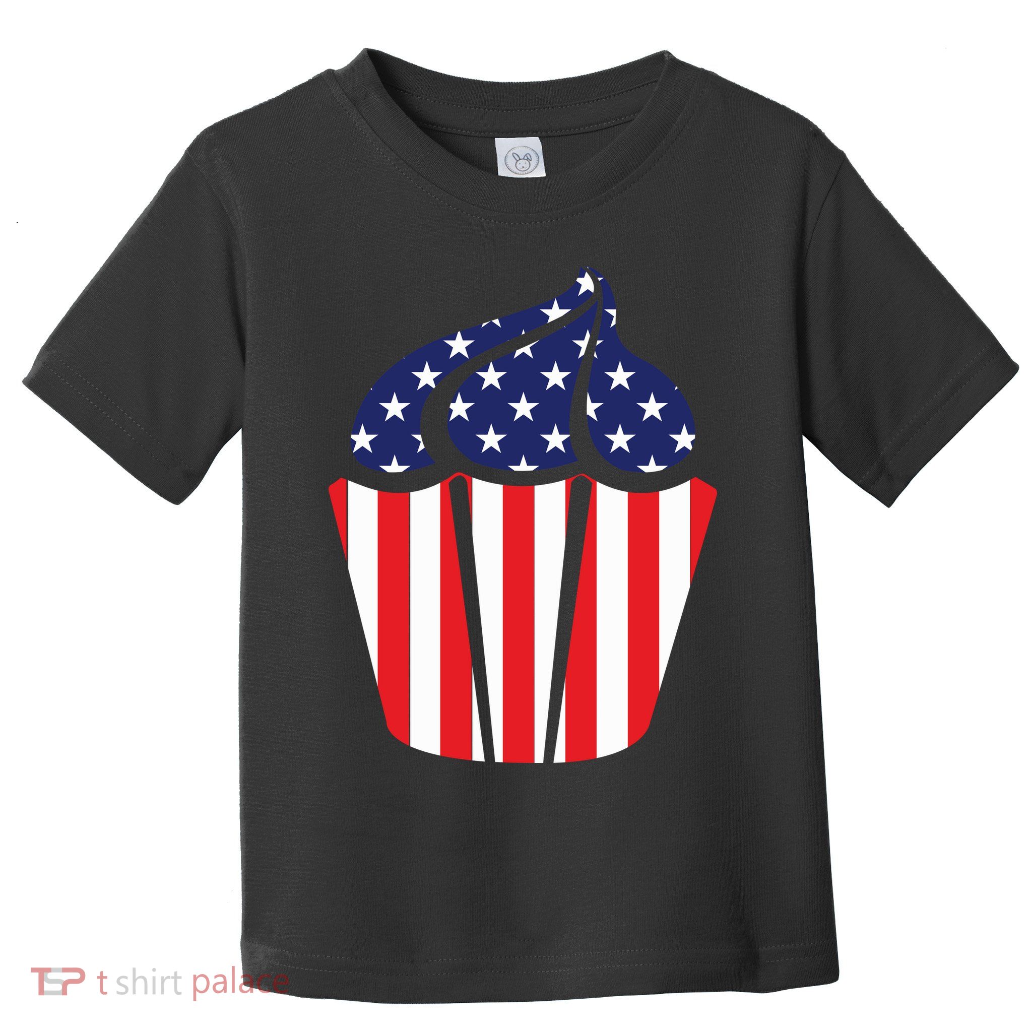 American Cupcake USA Flag Toddler T-Shirt