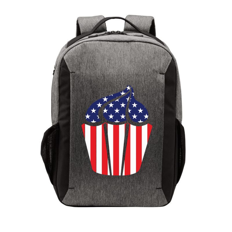 American Cupcake USA Flag Vector Backpack