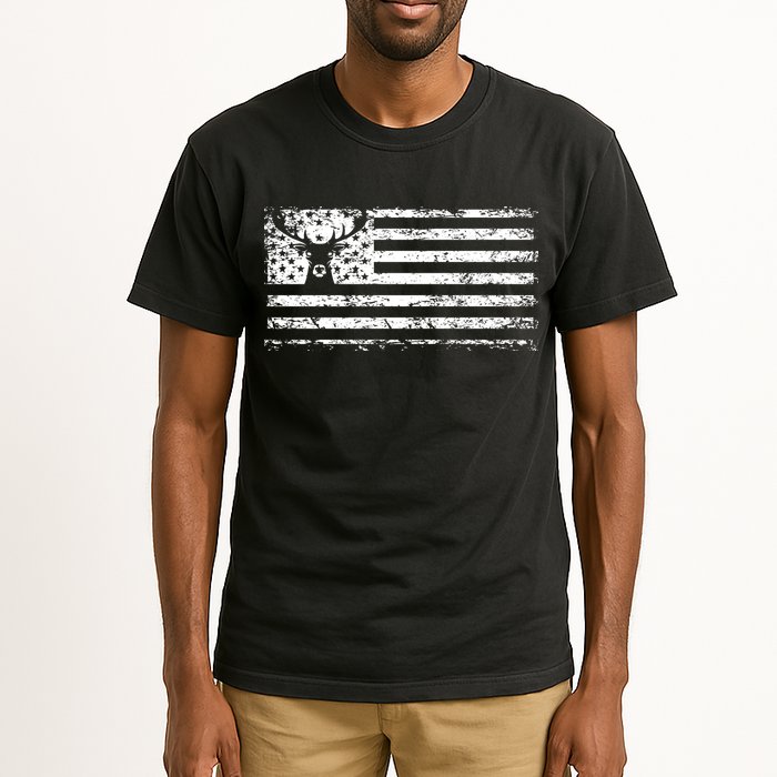 American Deer Hunting Flag Tall T-Shirt