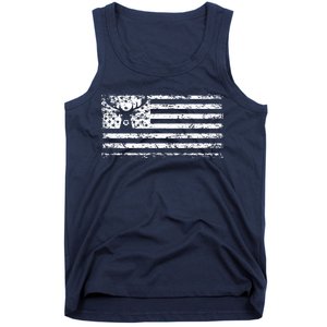 American Deer Hunting Flag Tank Top