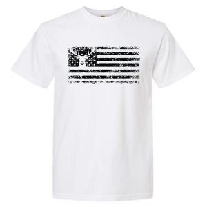 American Deer Hunting Flag Garment-Dyed Heavyweight T-Shirt