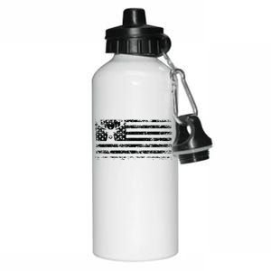 American Deer Hunting Flag Aluminum Water Bottle