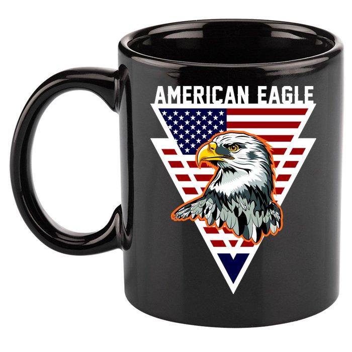 American Eagle USA Pride 11oz C Handle Ceramic Mug