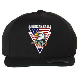 American Eagle USA Pride Wool Snapback Cap