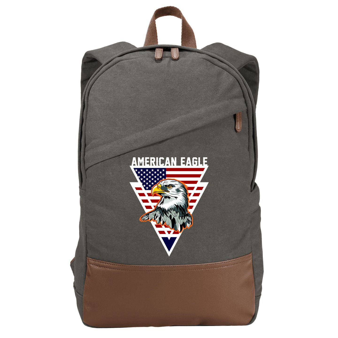 American Eagle USA Pride Cotton Canvas Backpack