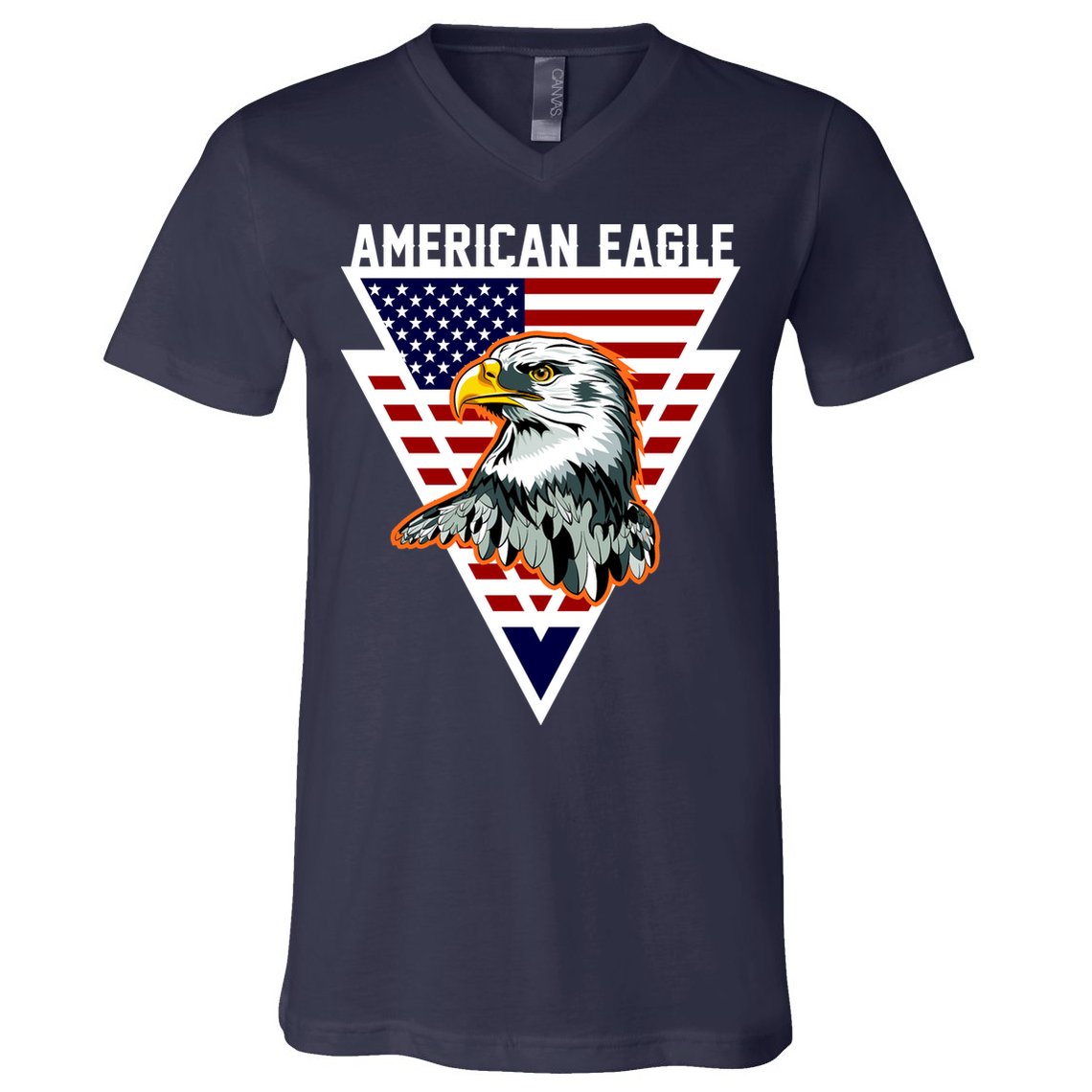 American Eagle USA Pride V-Neck T-Shirt