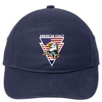 American Eagle USA Pride 7-Panel Snapback Hat