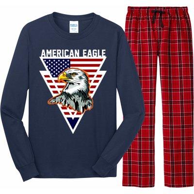 American Eagle USA Pride Long Sleeve Pajama Set