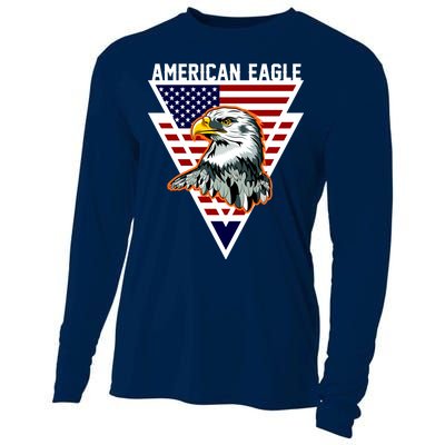 American Eagle USA Pride Cooling Performance Long Sleeve Crew