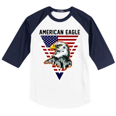 American Eagle USA Pride Baseball Sleeve Shirt