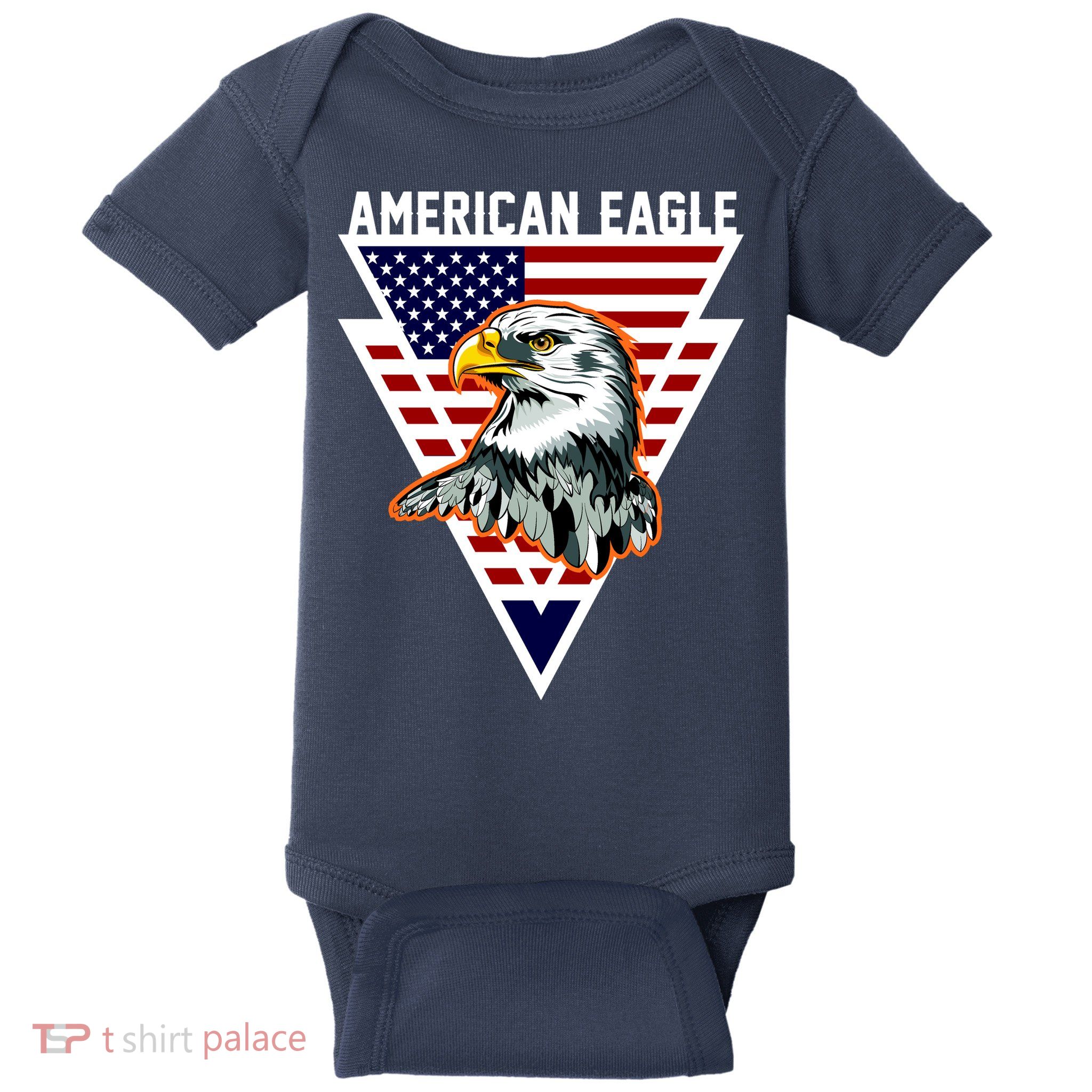 American Eagle USA Pride Baby Bodysuit