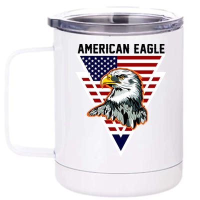 American Eagle USA Pride 12 oz Stainless Steel Tumbler Cup