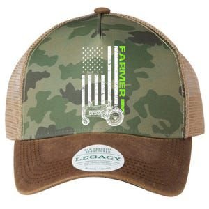 American Farmer USA Tractor Flag Legacy Tie Dye Trucker Hat