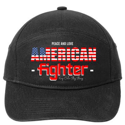American Fighter 7-Panel Snapback Hat