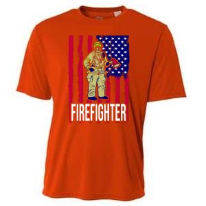 American Firefighter Cooling Performance Crew T-Shirt