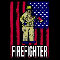 American Firefighter Cooling Performance Crew T-Shirt