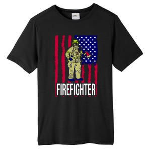 American Firefighter Tall Fusion ChromaSoft Performance T-Shirt