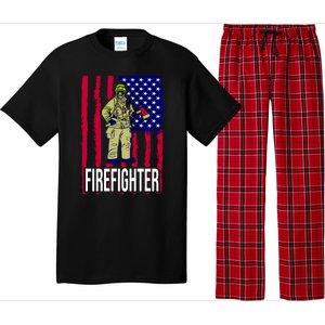 American Firefighter Pajama Set