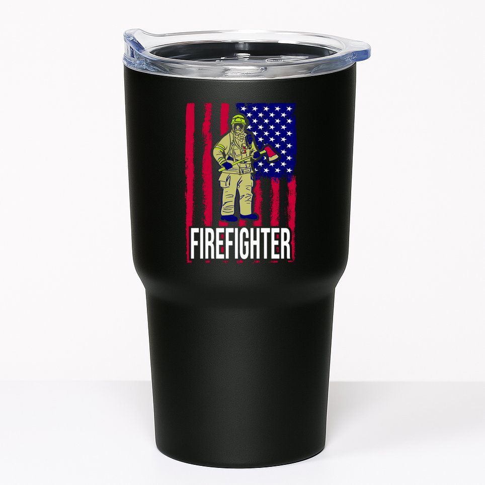 American Firefighter Tumbler