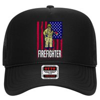 American Firefighter Trucker Hat