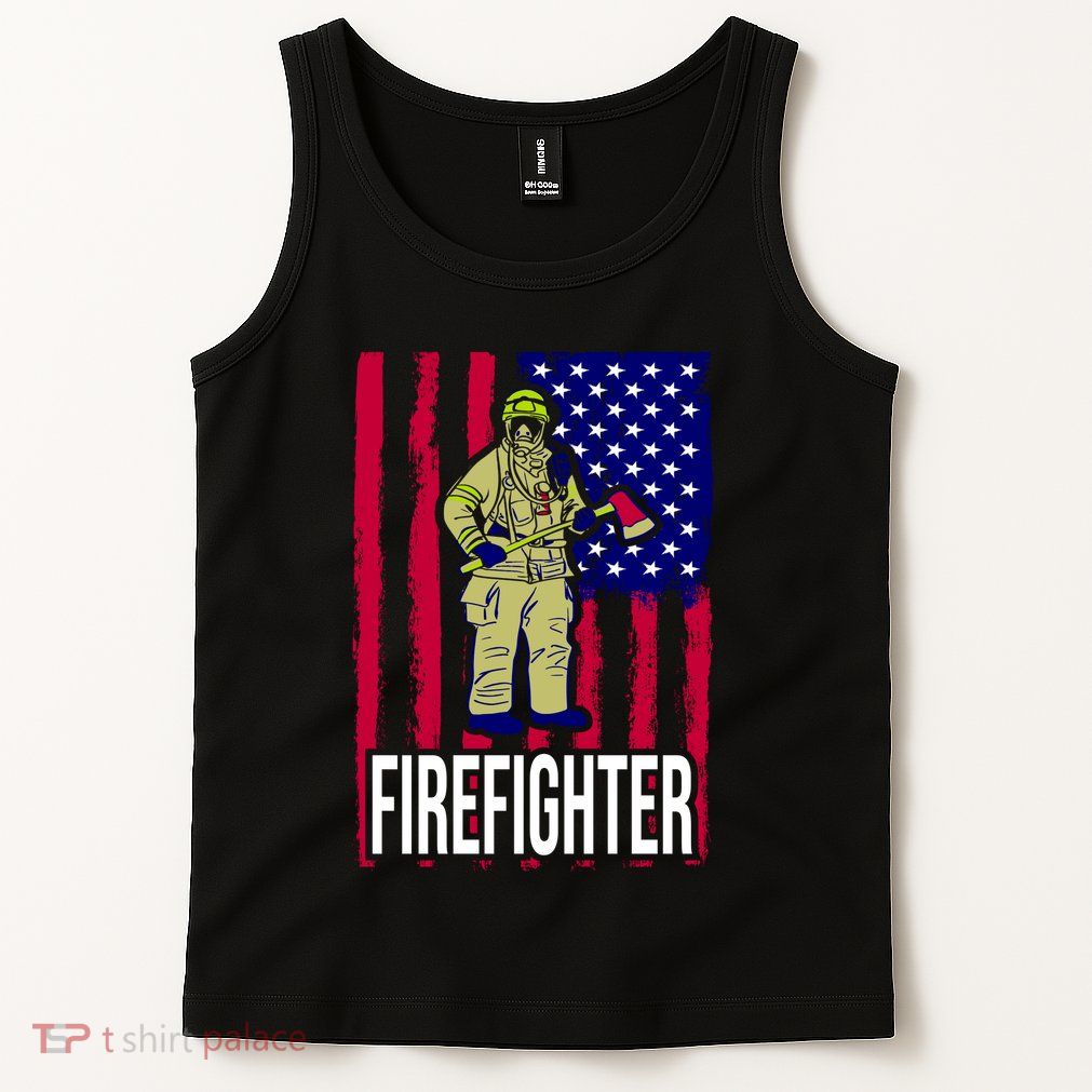 American Firefighter Tank Top