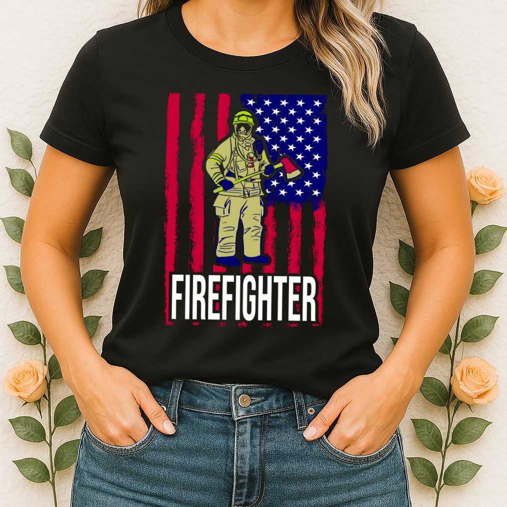 American Firefighter Womens T-Shirt