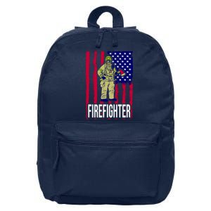 American Firefighter 16 in Basic Backpack