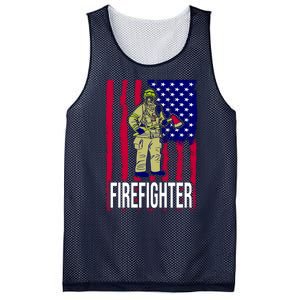 American Firefighter Mesh Reversible Basketball Jersey Tank