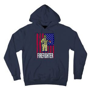 American Firefighter Tall Hoodie