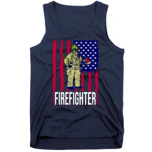 American Firefighter Tank Top