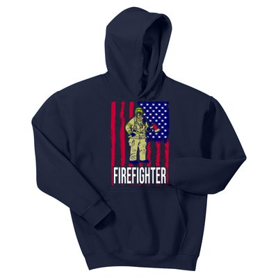 American Firefighter Kids Hoodie