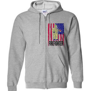 American Firefighter Full Zip Hoodie