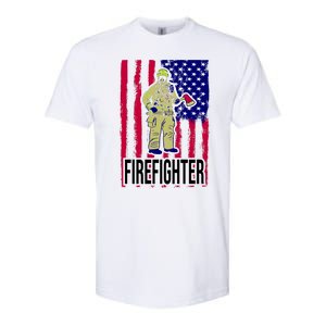 American Firefighter Softstyle CVC T-Shirt