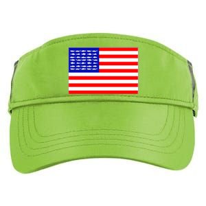 American Fishing Flag Adult Drive Performance Visor