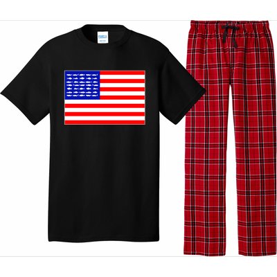 American Fishing Flag Pajama Set