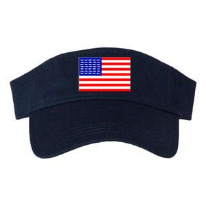 American Fishing Flag Valucap Bio-Washed Visor