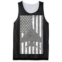 American Flag Airplane Pilot Mesh Reversible Basketball Jersey Tank