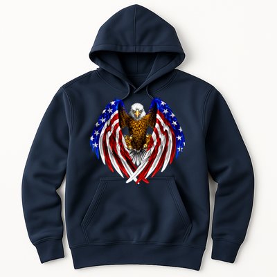 American Flag Eagle Hoodie