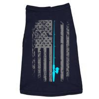 American Flag Fishing Pole Doggie Tank