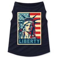 American Flag Statue Of Liberty Doggie Tank